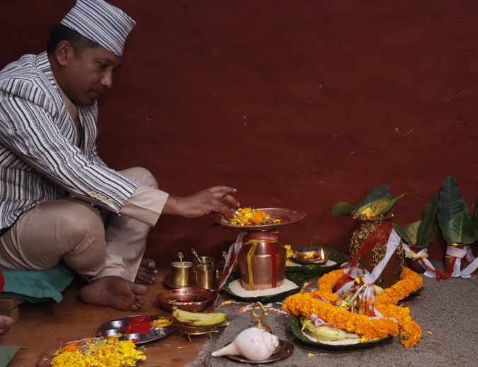dashain, Jamara, Basantapur