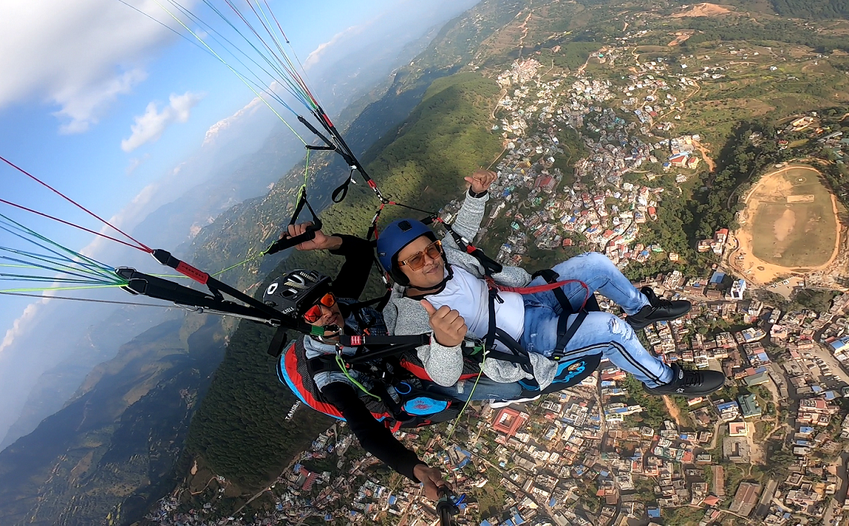Palpa paragliding