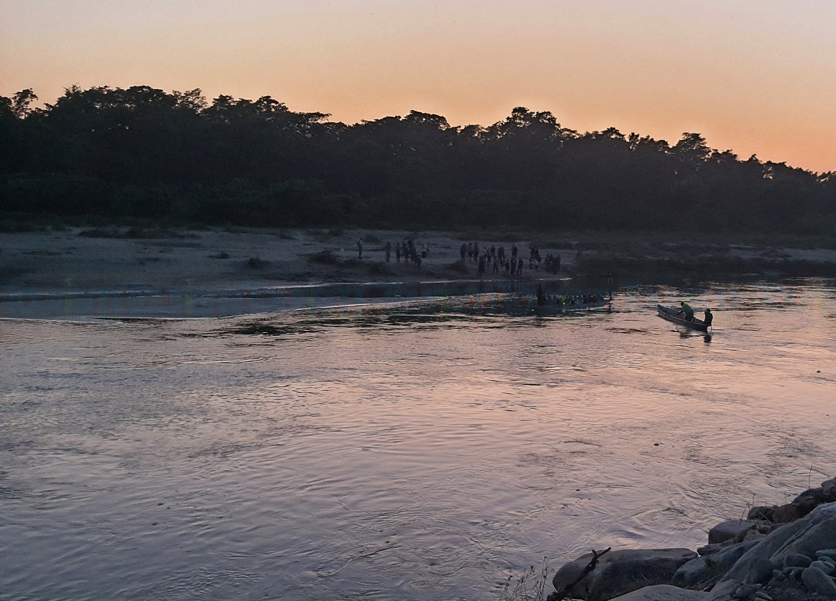 Chitwan Sauraha sunset