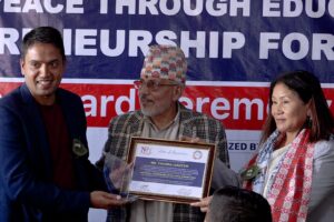 ‘नेसनल जर्नालिजम एक्सिलेन्स अवार्ड–२०२४’ बाट पत्रकार युवराज गौतम सम्मानित